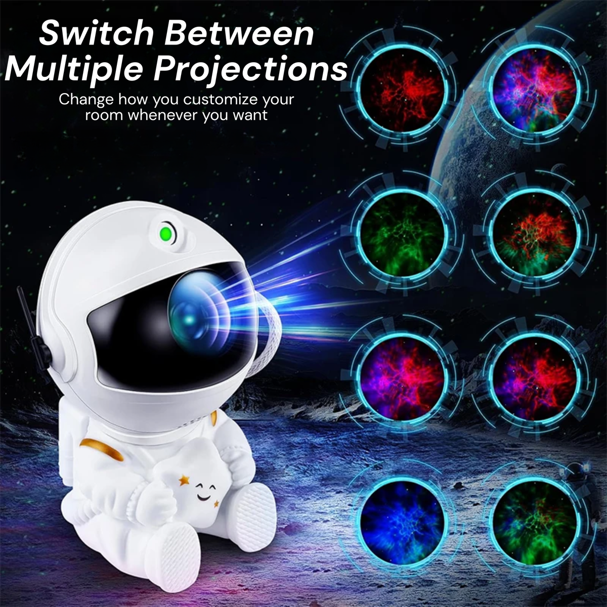 Astronaut Galaxy Projector