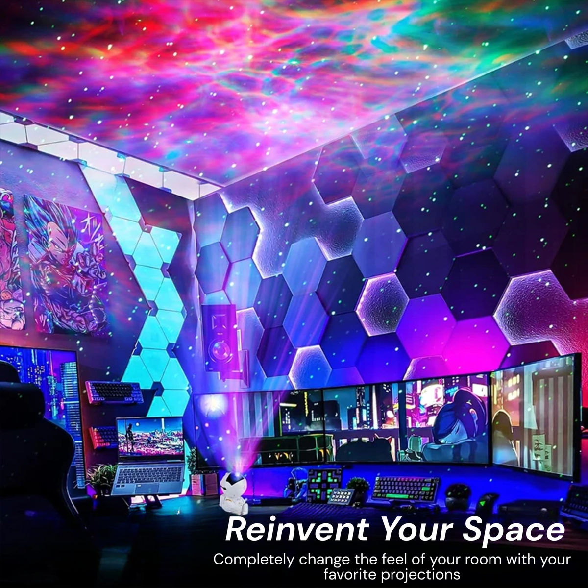 Astronaut Galaxy Projector