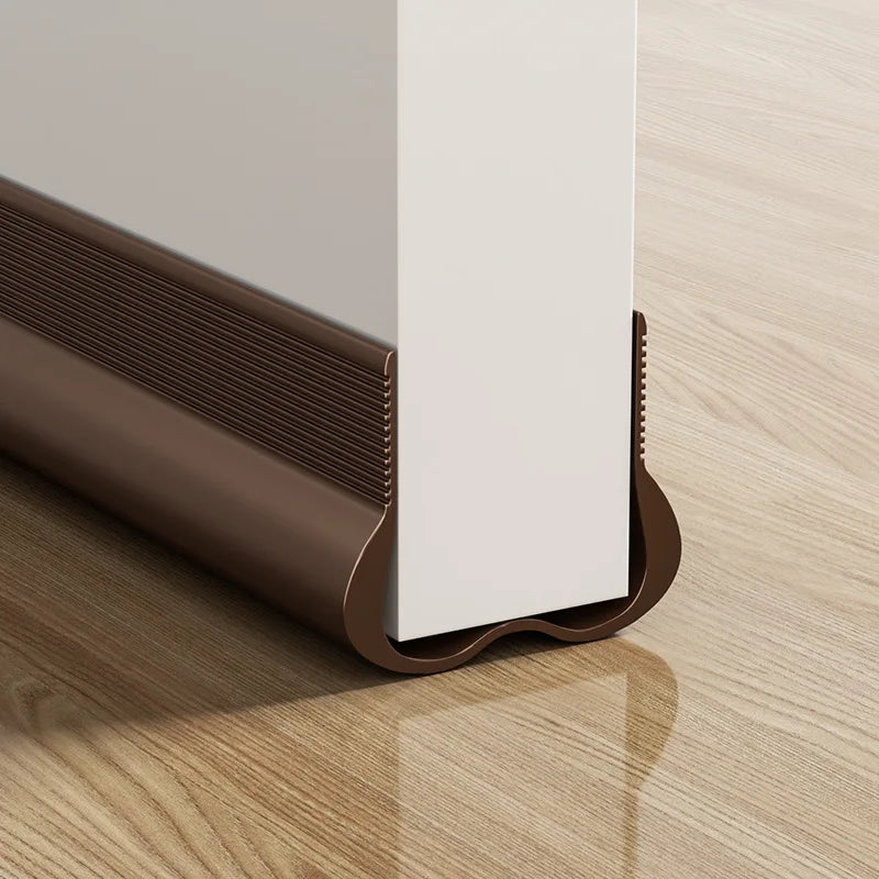 Flexible Door Bottom Sealing Strip Door Gap Soundproofing Wind and Dust Proof Weather Strip under Door Draft Stopper Tape