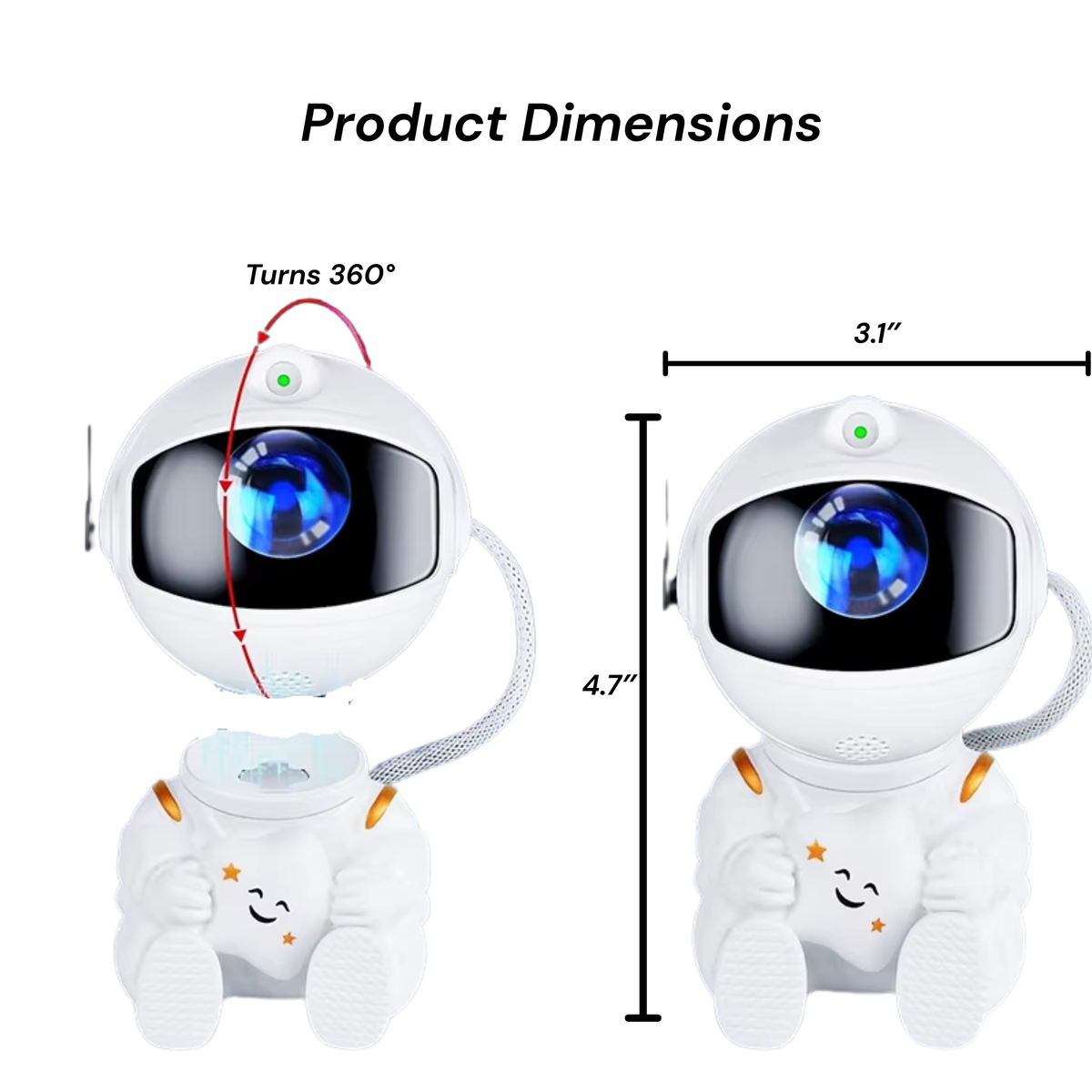 Astronaut Galaxy Projector