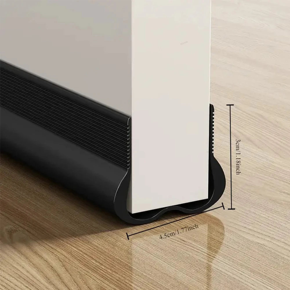 Flexible Door Bottom Sealing Strip Door Gap Soundproofing Wind and Dust Proof Weather Strip under Door Draft Stopper Tape