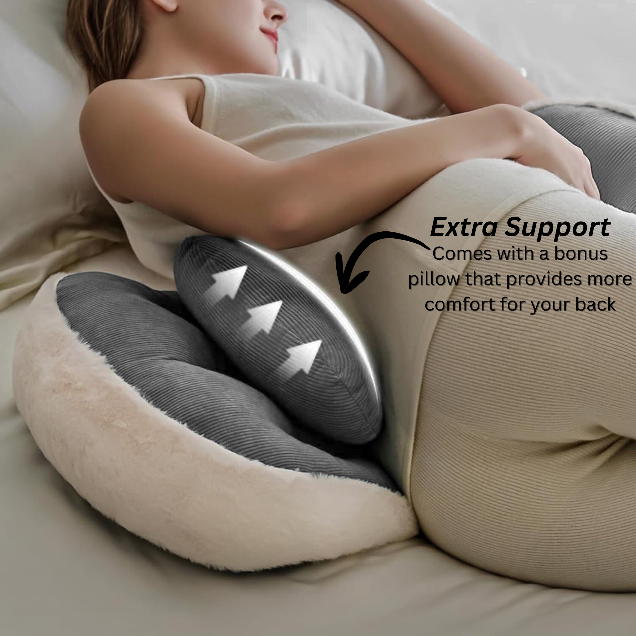 Modern Pregnancy Pillow - The Ultimate Comfort for Aches & Pains