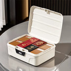 Digital Password Lock Safe Box Passport Medicine Portable Organizer Case Household Cash Jewelry Privacy Security Storage Box