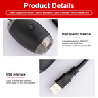 Romantic LED Starry Sky Night Light USB Powered Saturn Galaxy Projector Lamp for Car Roof Party Room Ceiling Decor Plug and Play
